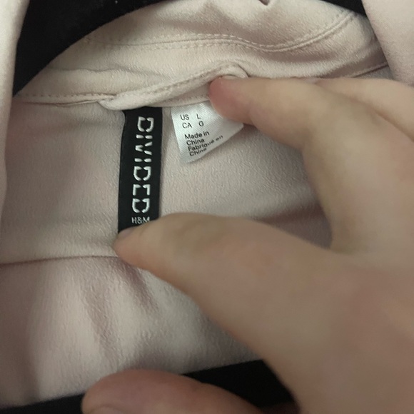 Lightweight Blush Pink Spring Blazer - Picture 3 of 3